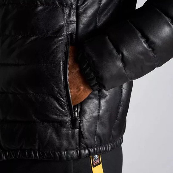 Brand New With Tags Parajumpers Lambskin Quilted Bomber Jacket - Picture 5 of 11